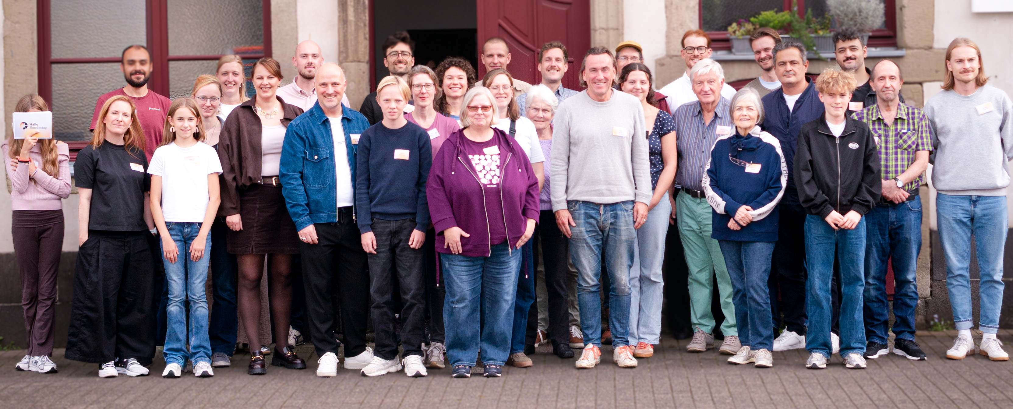 Gruppenbild vom Wahlkreistag