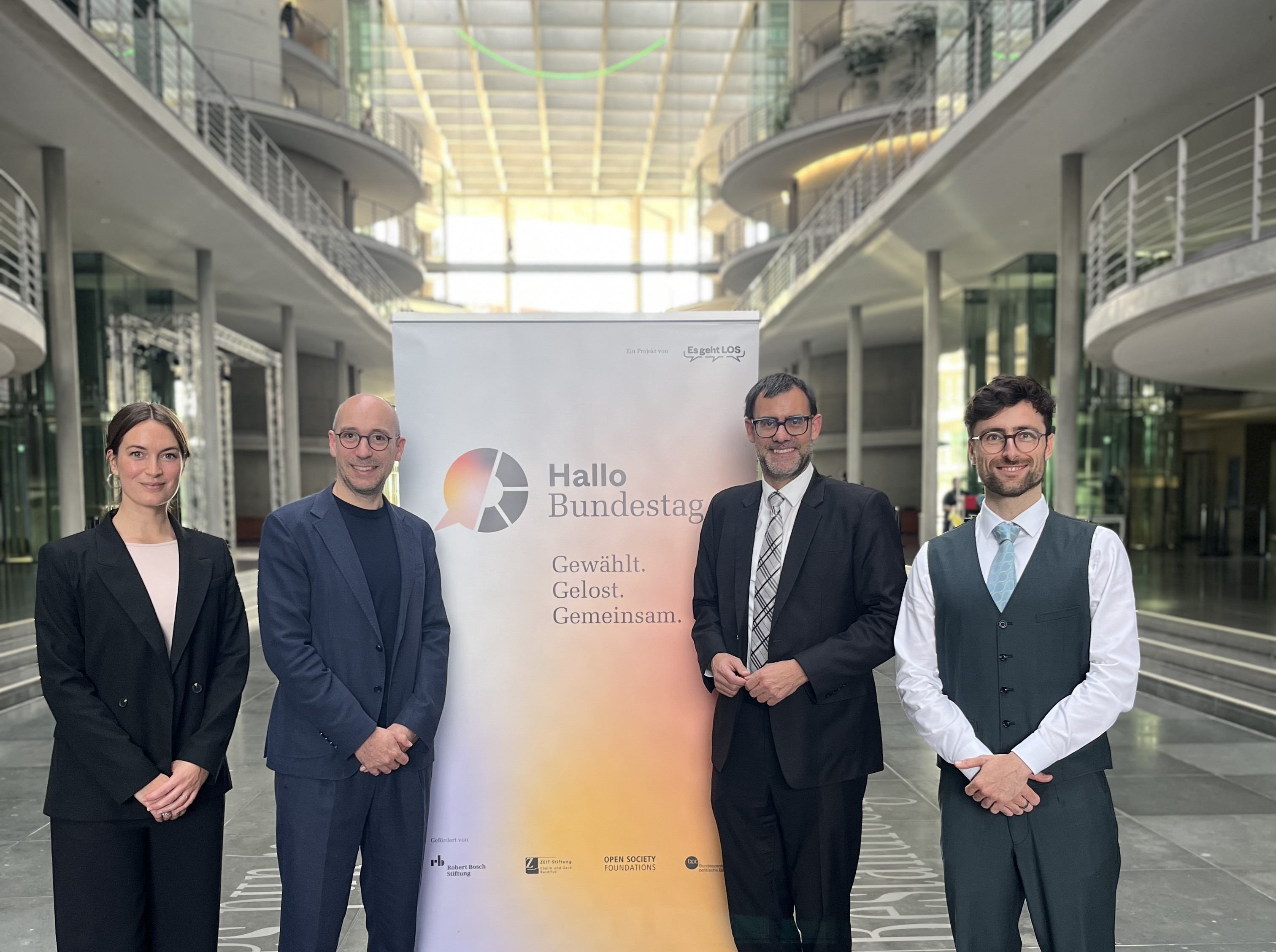 Hallo Bundestag mit MdB Edelhäußer und MdB Stüwe