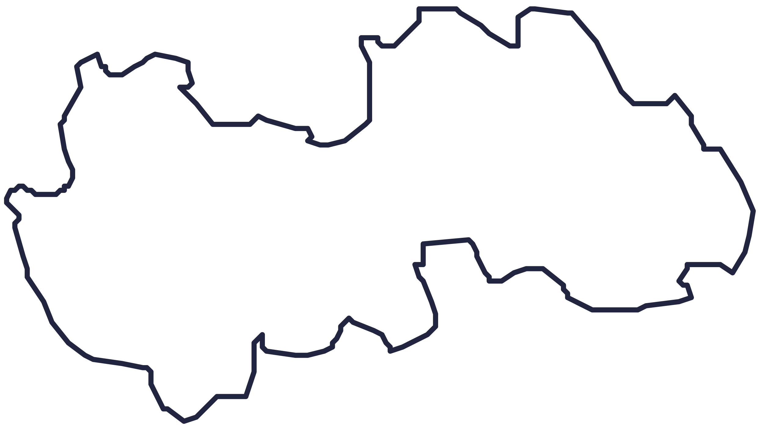 Umriss des Wahlkreises
