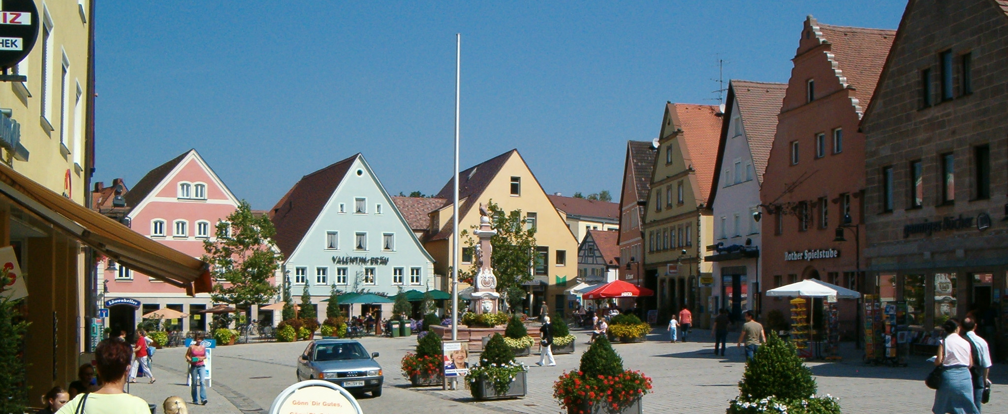 Roth (Mittelfranken) Marktplatz 2005