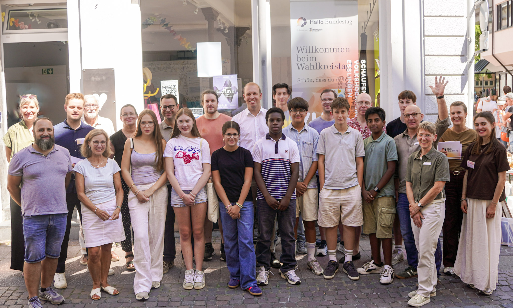 Gruppenbild vom Wahlkreistag